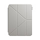 Native Union Étui pour iPad 13 / Pro 12.9 Support Pliable Multi Angles Antichoc Gris Support pliable 4 en 1 offrant plusieurs angles pour regarder des vidéos, écrire ou dessiner avec un confort optimal