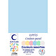 ELVE Paquet de 102 Chemises 210 g 240 x 320 mm ISATIS Coloris Pastel Assorties Chemise/Sous-dossier