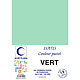 ELVE Paquet de 102 Chemises 160 g 240 x 320 mm ISATIS Coloris Pastel Vert Chemise/Sous-dossier
