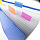 Avis POST-IT Lot de 2 Post-it Marque-page adhésif Index, 25,4 x 43,2 mm, orange