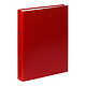 EXACOMPTA Classeur rembordé polypropylène 2 anneaux 30mm A4 Dos de 40 mm Rouge Classeur à anneaux