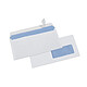 GPV Boîte de 500 enveloppes blanches DL 110x220 75 g fenêtre 45x100 Enveloppe