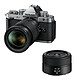 NIKON Zf Silver + Objectif Z 24-70mm f/4 S + Z 28mm f/2.8 MATERIEL PROVENANCE FRANCE. Emballage securisé de vos commandes. Livré avec Facture dont TVA.