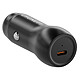 CYGNETT Chargeur Voiture Allume-Cigare USB-C 30W Power Delivery Noir Ce chargeur possède une puissance de 30W avec technologie USB-C Power Delivery pour une charge rapide et efficace