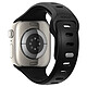 Nomad Bracelet Sport Étanche 42mm pour Apple Watch Modèle Tempo Band Noir Le bracelet sport Tempo Band est conçu en fluoroélastomère FKM étanche et confortable pour une utilisation active sur Apple Watch