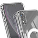 Avis Swissten Coque MagSafe pour iPhone XR Collection MagStick Clear Jelly Transparent