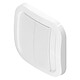 NODON Interrupteur Mural sans Fil 2 Boutons pour système Zigbee Blanc L'interrupteur mural sans fil NodOn permet de contrôler lumières volets chauffage ou scénarios domotiques avec une compatibilité Zigbee 3.0
