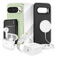 Mayaxess Pack Elite pour Pixel 10 Pro Coque, Verre, Chargeurs, Batterie externe, Magsafe, Écouteurs Bluetooth (7 pièces) Noir Ce coffret complet réunit tous les accessoires indispensables pour protéger, recharger et utiliser votre Google Pixel 10 Pro dans les meilleures conditions