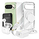 Mayaxess Pack Elite pour Pixel 10 Pro Coque, Verre, Chargeurs, Batterie externe, Magsafe, Écouteurs Bluetooth (7 pièces) Transparent - Ce coffret complet réunit tous les accessoires indispensables pour protéger, recharger et utiliser votre Google Pixel 10 Pro dans les meilleures conditions