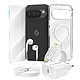 Mayaxess Pack Essentiel pour Pixel 10 Pro Coque, Verre, Chargeurs, écouteurs (5 pièces) Transparent Ce pack d'accessoires réunit tous les éléments essentiels pour protéger, recharger et utiliser votre Google Pixel 10 Pro au quotidien
