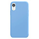 Moxie Coque pour iPhone XR Édition Color Skin en TPU avec Intérieur Doux Bleu clair Coque en TPU souple et antichoc absorbant les impacts pour une protection fiable contre les chocs et les chutes