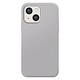 Moxie Coque pour iPhone 13 Édition Color Skin en TPU avec Intérieur Doux Gris - Coque en TPU souple et antichoc absorbant les impacts pour une protection fiable contre les chocs et les chutes