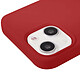 Avis Moxie Coque pour iPhone 13 Édition Color Skin en TPU avec Intérieur Doux Rouge