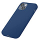 Acheter Moxie Coque pour iPhone 14 Édition Color Skin en TPU avec Intérieur Doux Bleu marine