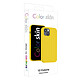 Moxie Coque pour iPhone 14 Édition Color Skin en TPU avec Intérieur Doux Jaune pas cher