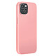 Moxie Coque pour iPhone 15 Édition Color Skin en TPU avec Intérieur Doux Rose clair - Coque en TPU souple et antichoc absorbant les impacts pour une protection fiable contre les chocs et les chutes