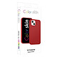 Moxie Coque pour iPhone 13 Édition Color Skin en TPU avec Intérieur Doux Rouge pas cher