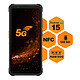 Hammer Smartphone Hammer Iron 6 5G 6?Go / 128?Go Android?15 IP69 Batterie 6050mAh Noir pas cher