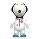 Snoopy - Figurine Supersize Snoopy White Spacesuit 30 cm pas cher