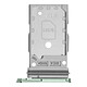 Clappio Tiroir SIM Original pour Galaxy S25 / S25 Plus Double Nano SIM - Pièce originale vert d'eau pour une compatibilité parfaite avec votre smartphone