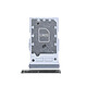 Clappio Tiroir Carte SIM pour Samsung Galaxy S25 et S25+ Dual Nano Gris - Ce tiroir est compatible avec Galaxy S25 et S25+