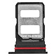 Clappio Tiroir de Remplacement Carte Dual Nano SIM pour Xiaomi Poco X7 - Compatible avec le smartphone Xiaomi Poco X7 version Dual Nano SIM