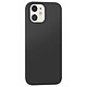 Moxie Coque pour iPhone 12 / 12 Pro Édition Color Skin en TPU avec Intérieur Doux Noir - Coque en TPU souple et antichoc absorbant les impacts pour une protection fiable contre les chocs et les chutes