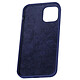 Avis Moxie Coque pour iPhone 12 / 12 Pro Édition Color Skin en TPU avec Intérieur Doux Bleu marine