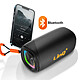 Avis LinQ Enceinte Bluetooth 8W Portable Étanche IPX6 avec LED Multicolore Noir