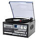 Avis Avizar Platine Vinyle Multifonctions Avec Bluetooth CD / K7 / AM / FM modèle Belfast Noir