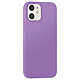 Moxie Coque pour iPhone 12 / 12 Pro Édition Color Skin en TPU avec Intérieur Doux Violet clair - Coque en TPU souple et antichoc absorbant les impacts pour une protection fiable contre les chocs et les chutes