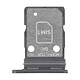 Clappio Tiroir de Remplacement Carte Dual Nano SIM pour Samsung Galaxy A36 Noir - Tiroir conçu pour deux cartes Nano SIM sur Samsung Galaxy A36