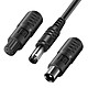 Avis Max excell Chargeur Électrique pour Trottinette 84W DC 12V 7A avec 3 Embouts Interchangeables Noir