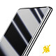 Avizar Verre Trempé Incurvé 3D pour Honor 90 Protection Ultra Résistant Noir transparent pas cher