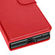 Acheter Avizar Étui Chesterfield Porte-Carte pour Z Fold 7 avec Rabat Magnétique Rouge