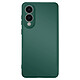 Avizar Coque pour Galaxy S25 Edge Soft-Touch en Silicone Semi-Rigide Vert - Silicone semi-rigide alliant souplesse et solidité pour une protection efficace