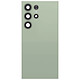 Clappio Cache Batterie de Remplacement pour Galaxy S24 Ultra avec Adhésif Intégré Vert pâle - Cache batterie vert conçu pour correspondre parfaitement au Galaxy S24 Ultra, permettant de restaurer l'apparence d'origine avec un ajustement précis et fiable lors de la