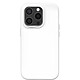 Rhinoshield Coque pour iPhone 15 Pro Modèle SolidSuit Ultra Résistant Blanc Technologie ShockSpread assurant une protection contre les chocs jusqu'à 3,5 m, au-delà des normes militaires