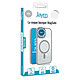 Jaym Coque Bumper pour iPhone 16 Pro MagSafe Antichocs Gris pas cher