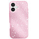 Avizar Coque pour iPhone 17 Conception Bi-Matière et Finition Pailletée - Structure bi-matière alliant rigidité extérieure et souplesse intérieure pour une absorption efficace des chocs