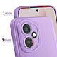 Avis Avizar Coque pour Honor 400 en Silicone Souple avec Contour Protection Caméra Violet