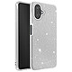Acheter Avizar Coque pour Galaxy A07 Conception Bi-Matière et Finition Pailletée Argent