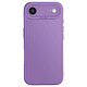 Avizar Coque pour iPhone Air en Silicone Souple avec Renfort Bloc Caméra Violet - Coque en silicone souple absorbant les chocs, idéale pour protéger efficacement l'iPhone Air contre les rayures et les petits impacts quotidiens
