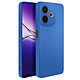 Avizar Coque en Silicone Souple pour Oppo A5 Pro avec Renfort Caméra Bleu - Cette coque est en silicone souple absorbant les chocs et impacts