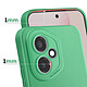 Avis Avizar Coque pour Honor 400 en Silicone Souple avec Contour Protection Caméra Vert