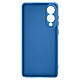 Acheter Avizar Coque pour Galaxy S25 Edge Soft-Touch en Silicone Semi-Rigide Bleu