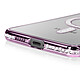 Acheter Avizar Coque pour Galaxy S25 Edge Compatible MagSafe avec Contour Strassé Violet