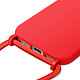 Avis Avizar Coque pour iPhone 17 Pro Série Soft Touch avec Cordon Tour de Cou