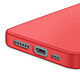 Avis Avizar Coque pour iPhone 16e Soft-Touch en Silicone Série Fast Cover Rouge