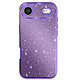 Avizar Coque pour iPhone Air Conception Bi-Matière et Finition Pailletée - Structure bi-matière alliant rigidité extérieure et souplesse intérieure pour une absorption efficace des chocs